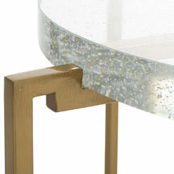 Uttermost Star-crossed Glass Accent Table Tables