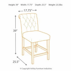 Top 10 ⌛ Ashley Furniture Tripton - Best In Class - Upholstered Barstool (2/CN) 🔥 25 Ashley Furniture Tripton - Best In Class - Upholstered Barstool (2/CN)