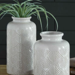 Ashley Furniture Table Decor Edwinna - Gray - Vase Set (2/cn)
