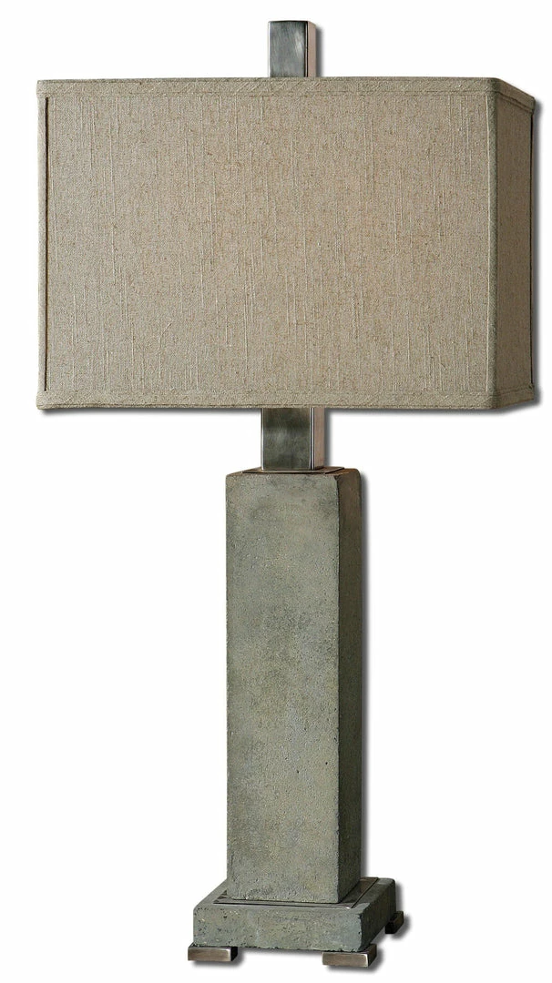 Discount ๐ Uttermost Risto Concrete Table Lamp ๐งจ 3 Uttermost Risto Concrete Table Lamp