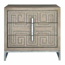 Uttermost Devya Gray Oak Accent Chest Chests