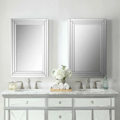 Accessories Uttermost Alanna Frameless Vanity Mirror