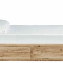 Signature Design By Ashley® Hyanna - Tan - King Panel Bed With 6 Storage Drawers
