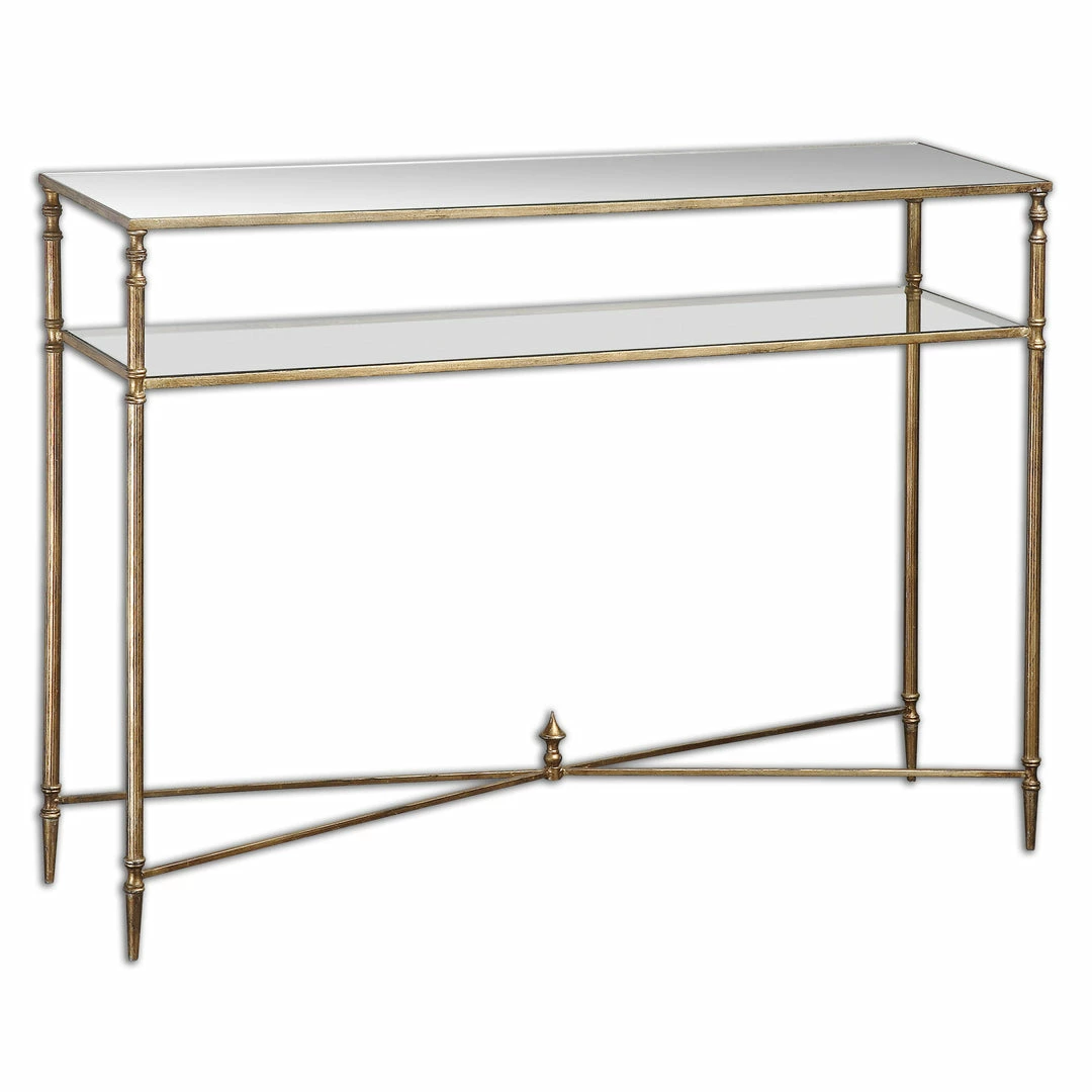 Flash Sale ๐ Uttermost Henzler Mirrored Glass Console Table Tables ๐ 3 Uttermost Henzler Mirrored Glass Console Table Tables