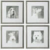 Uttermost Modern Dogs Framed Prints, S/4 Accessories
