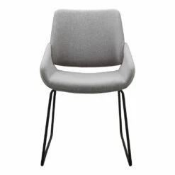 Moe's Home Collection Lisboa Dining Chair Light Grey Chairs