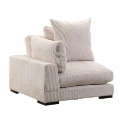 Moe's Home Collection Tumble Corner Cappuccino Sectional Pieces