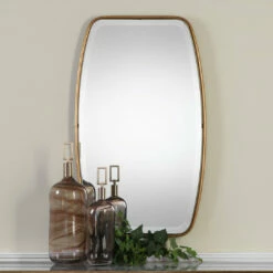 Accessories Uttermost Canillo Antiqued Gold Mirror