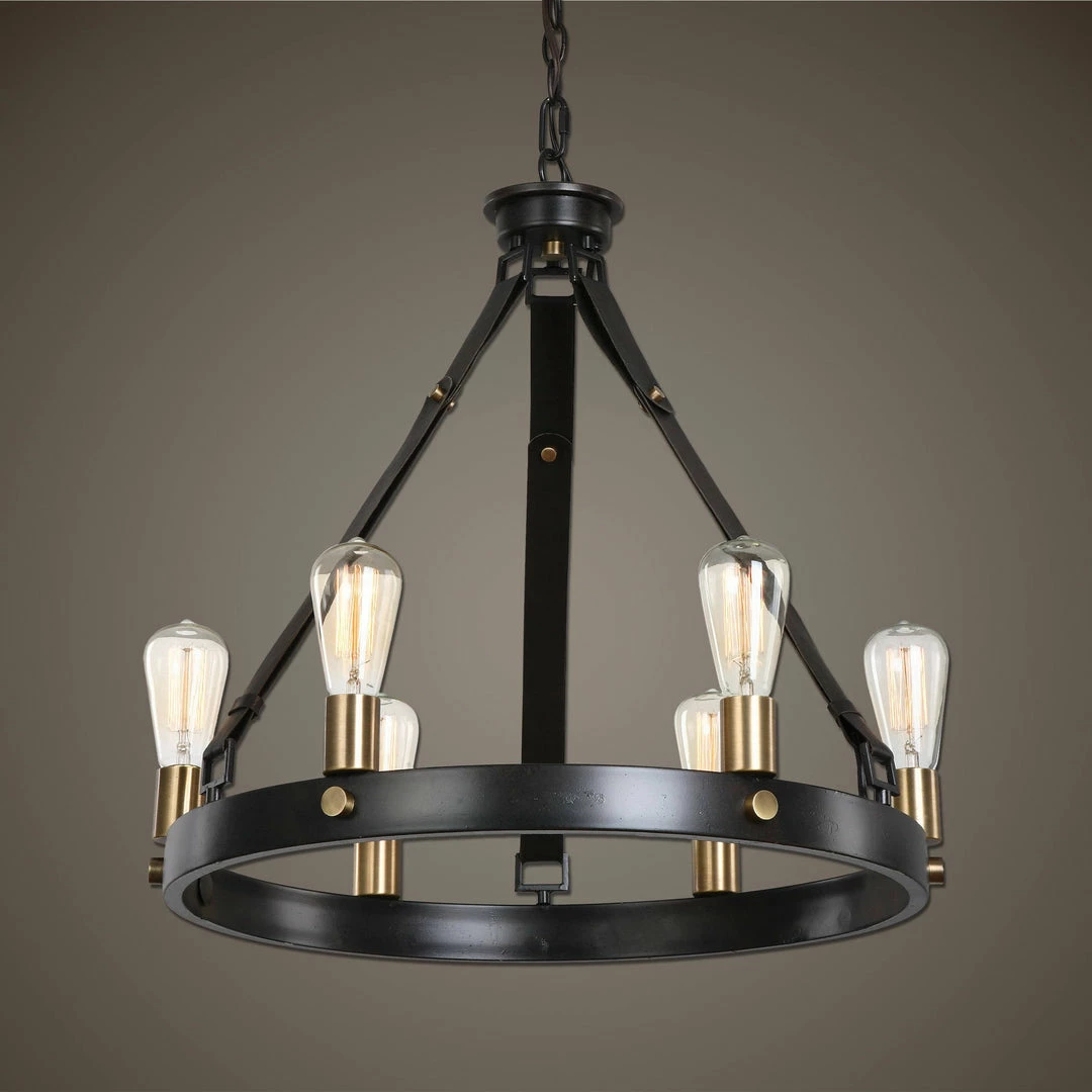 Deals 😍 Uttermost Marlow 6 Light Antique Bronze Chandelier 😉 6 Uttermost Marlow 6 Light Antique Bronze Chandelier