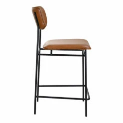 Moe's Home Collection Sailor Counter Stool Brown