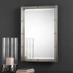 Budget ๐ Uttermost Manning Brushed Nickel Mirror Accessories ๐ 5 Uttermost Manning Brushed Nickel Mirror Accessories