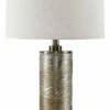 Ashley Furniture Farrar - Beige - Glass Table Lamp (1/cn) Accessories