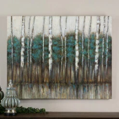 Uttermost Edge Of The Forest Canvas Art
