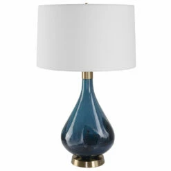 Best Sale ๐งจ Accessories Uttermost Riviera Art Glass Table Lamp โ๏ธ 9 Accessories Uttermost Riviera Art Glass Table Lamp