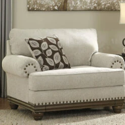 Ashley Furniture Chairs Harleson - Beige - Chair And A Half