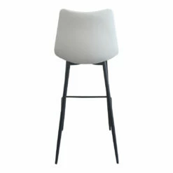 Moe's Home Collection Stools Alibi Barstool Ivory-m2