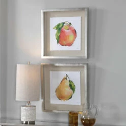 Uttermost Designer Fruits Framed Prints, Set/2 Accessories