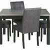 Ashley Furniture Garvine - Black / Gray - Rect Drm Table Set (5/cn)