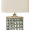 Ashley Furniture Deondra - Gray - Metal Table Lamp (1/cn) Accessories