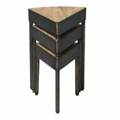 Uttermost Akito Swivel Nesting Table Tables