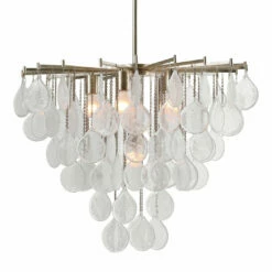 Uttermost Goccia 6 Light Tear Drop Glass Pendant Accessories