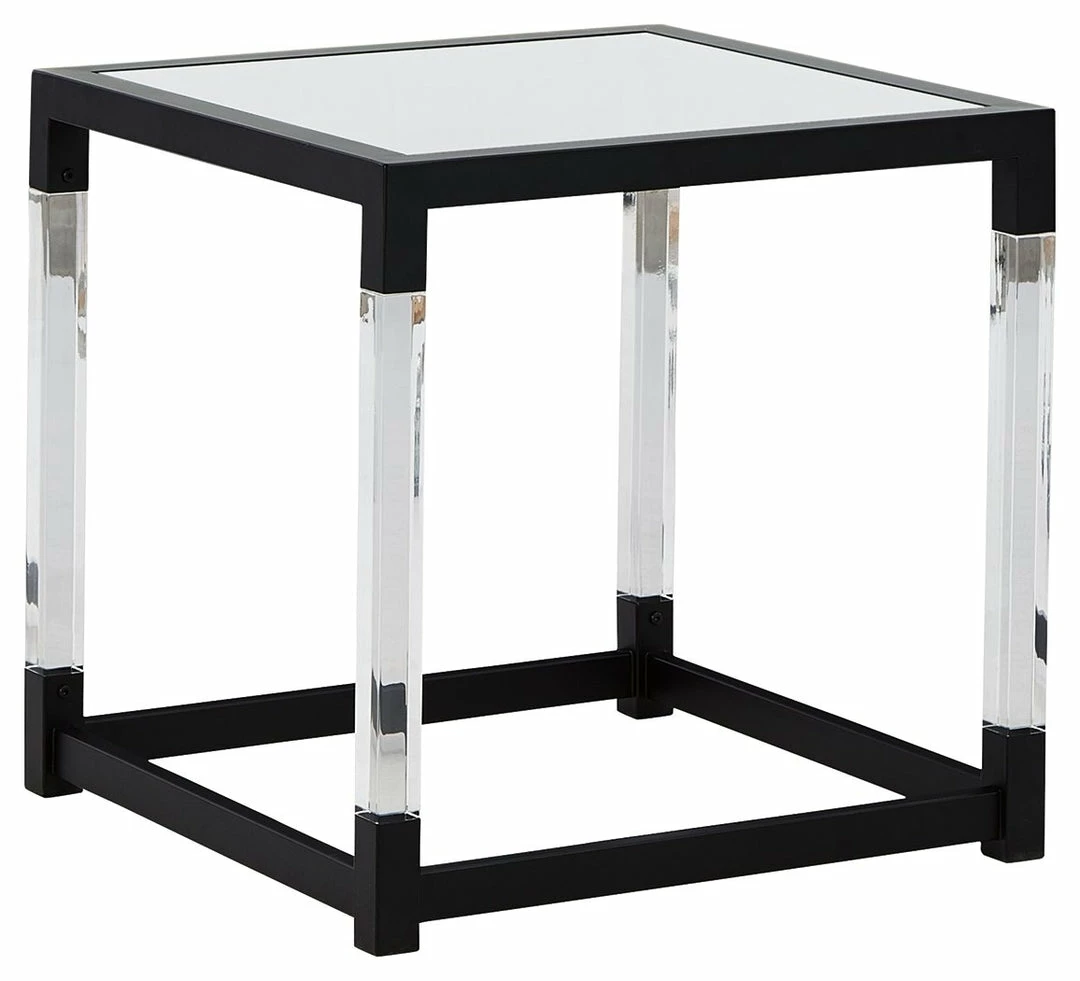 Brand new ๐คฉ Ashley Furniture Tables Nallynx - Metallic Gray - Square End Table ๐ 3 Ashley Furniture Tables Nallynx - Metallic Gray - Square End Table