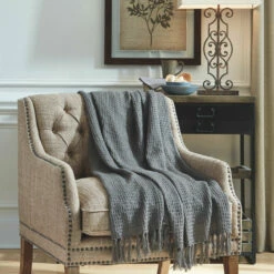Ashley Furniture Rowena - Gray - Throw (3/cs)