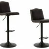 Best Sale ⌛ Signature Design By Ashley® Gaddison - Brown/black - Tall Uph Swivel Barstool(2/cn) Stools ✨ 1 Signature Design By Ashley® Gaddison - Brown/black - Tall Uph Swivel Barstool(2/cn) Stools