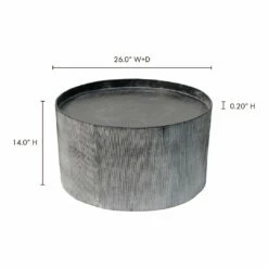 Moe's Home Collection Althea Coffee Table Black Patina Tables