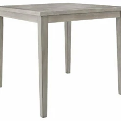 Ashley Furniture Tables Parellen - Gray - Square Drm Counter Table