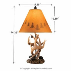 Ashley Furniture Derek - Ultimate Best In Class Poly Table Lamp (2/CN)