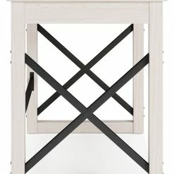 Ashley Furniture Desks Bayflynn - Whitewash - Home Office Desk