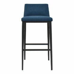 Moe's Home Collection Stools Baron Barstool Blue