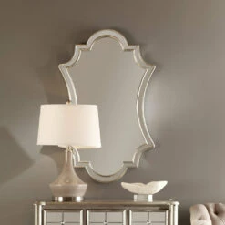 Cheap 🥰 Uttermost Elara Antiqued Silver Wall Mirror 🌟 8 Uttermost Elara Antiqued Silver Wall Mirror