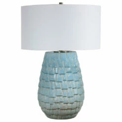 Uttermost Talima Pastel Blue Table Lamp