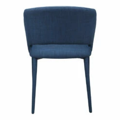 Moe's Home Collection William Dining Chair Navy Blue
