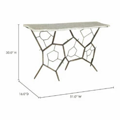 Moe's Home Collection Positano Terrazzo Console Table Tables