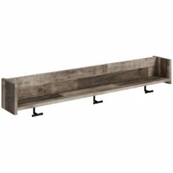 Ashley Furniture Neilsville - Wall Mounted Coat Rack W/Shelf Accessories