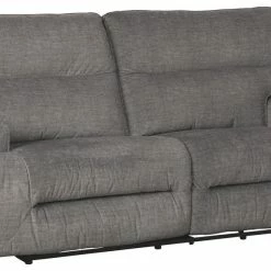 Ashley Furniture Coombs - Charcoal - 2 Seat Reclining Sofa