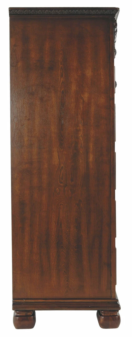 Cheap 🧨 Ashley Furniture Chests Leahlyn - Warm Brown - Five Drawer Chest 😉 14 Ashley Furniture Chests Leahlyn - Warm Brown - Five Drawer Chest