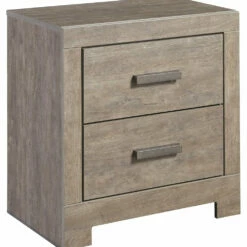 Ashley Furniture Culverbach - Gray - Two Drawer Night Stand