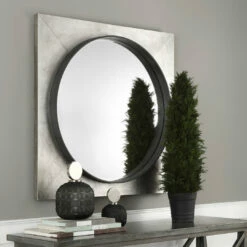 Uttermost Solomon Metallic Silver Mirror Accessories