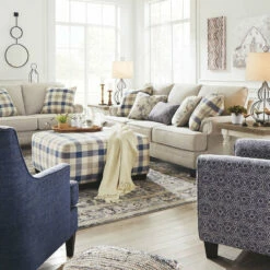 Benchcraft® Meggett - Rectangular - Sofa & Loveseat Set Living Room Sets