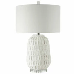 Best Sale ๐คฉ Uttermost Caelina Textured White Table Lamp ๐ 11 Uttermost Caelina Textured White Table Lamp
