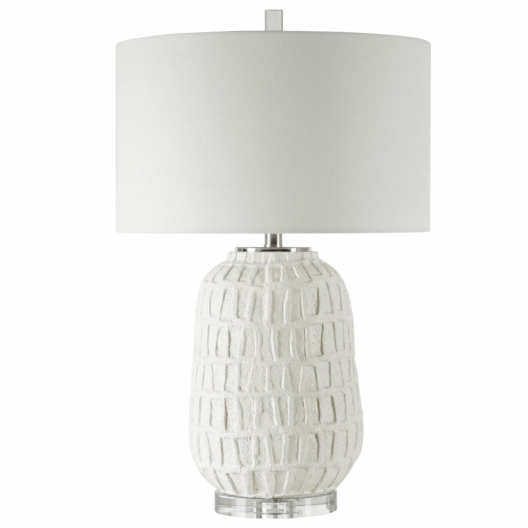 Best Sale ๐คฉ Uttermost Caelina Textured White Table Lamp ๐ 4 Uttermost Caelina Textured White Table Lamp