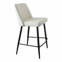 Moe's Home Collection Emelia Counter Stool Ivory Stools