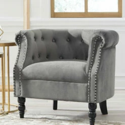 Hot Sale ๐ Ashley Furniture Chairs Deaza - Gray - Accent Chair ๐ฏ 11 Ashley Furniture Chairs Deaza - Gray - Accent Chair