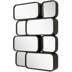 Best Pirce ✨ Accessories Uttermost Canute Modern Black Mirror 🎉 12 Accessories Uttermost Canute Modern Black Mirror