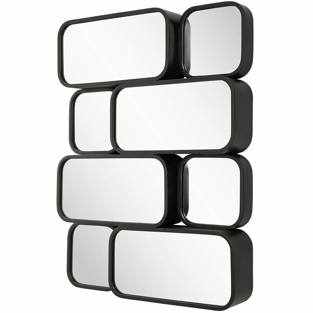 Best Pirce ✨ Accessories Uttermost Canute Modern Black Mirror 🎉 7 Accessories Uttermost Canute Modern Black Mirror