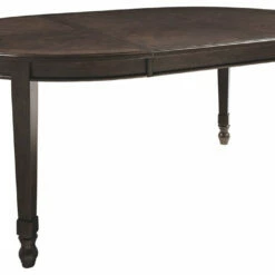 Signature Design By Ashley® Adinton - Dark Brown - 8 Pc. - Extension Table, 4 Side Chairs, 2 Upholstered Side Chairs, Server Dining Room Sets